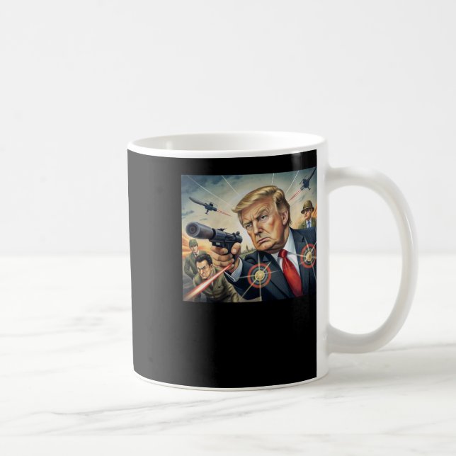 Caneca De Café Tiro (Direita)