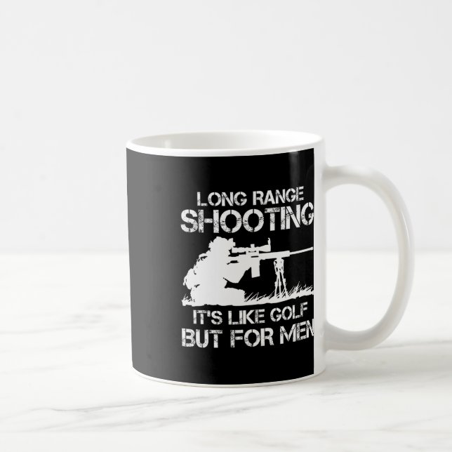 Caneca De Café Tiro de Longa Distância É Como Golfe (Direita)