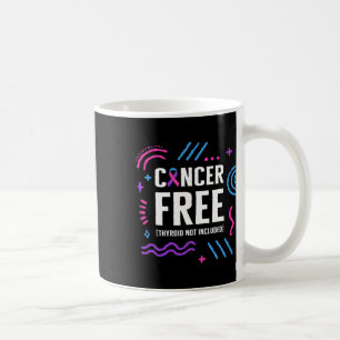 Caneca De Café Tiroide Livre Do Cancer De Sensibilização Do cance