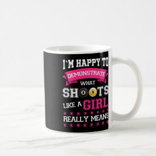 Caneca De Café Tiros Como Uma Piscina De Rapariga
