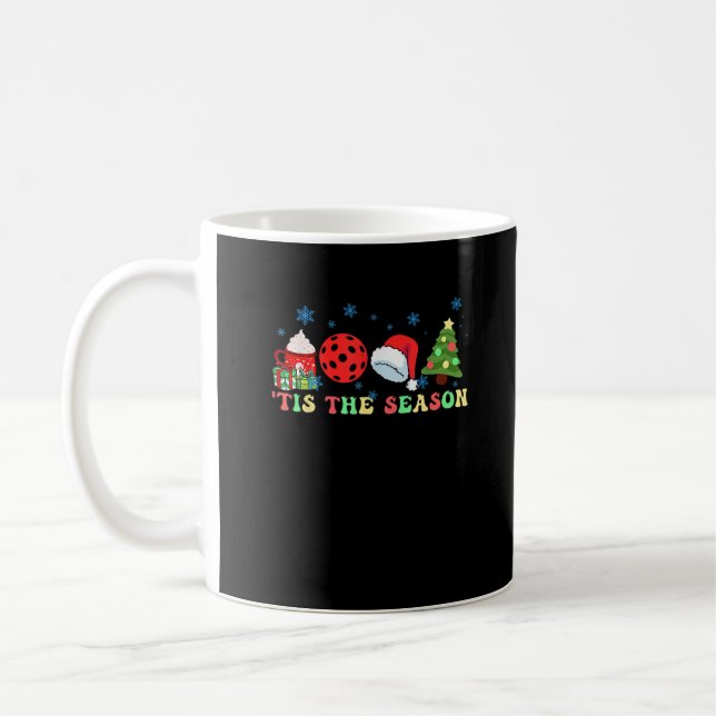 Caneca De Café Tis The Season For Pickleball Iii Modern Aesthetic (Esquerda)