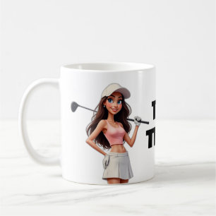 Caneca De Café TIT TIME Golf Serviço de Novidade de Bens desporti
