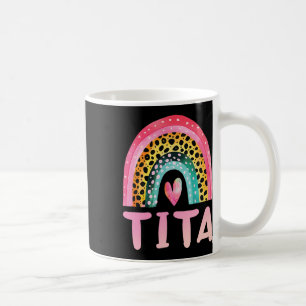 Caneca De Café Tita Rainbow Dia de as mães Ama Bonito Engraçado