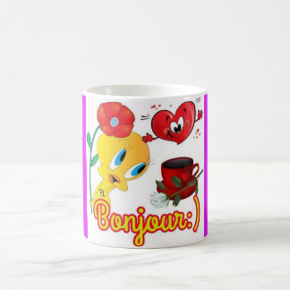 Caneca De Café Titi bonjour