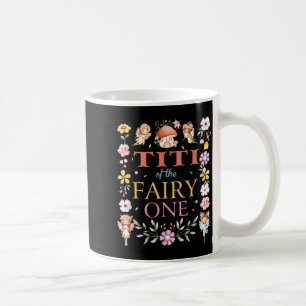 Caneca De Café Titi Da Fada Um Aniversário de 1 Ano Menina Famíli