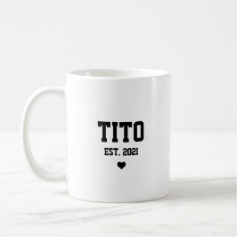 Caneca De Café Tito Tio Gravidez Anúncio Presente Café Mug