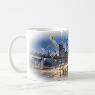 Caneca De Café Título da Cidade em Movimento Drama do Horizonte C
