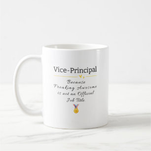 Caneca De Café Título de Trabalho Incrível do Vice-Diretor Freaki
