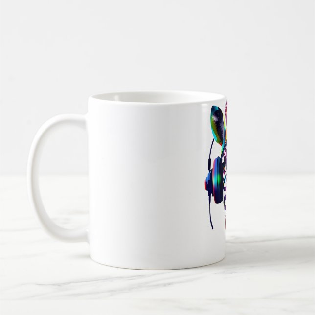 Caneca De Café Título de Zebra Futuro (Esquerda)