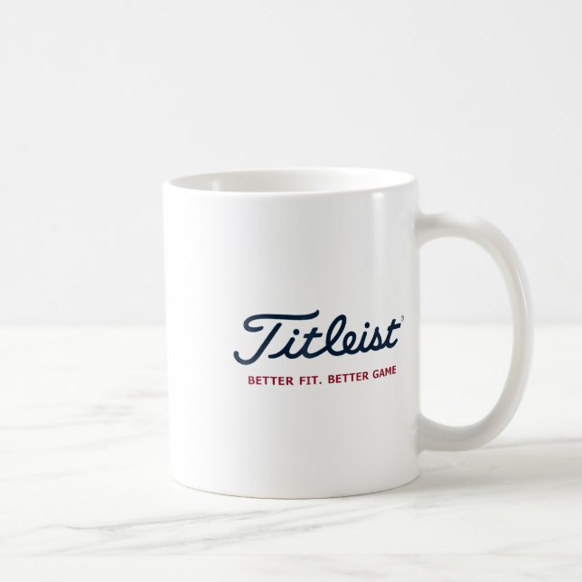 Caneca De Café Título Retro é Melhor Ajuste Melhor Jogo (Direita)