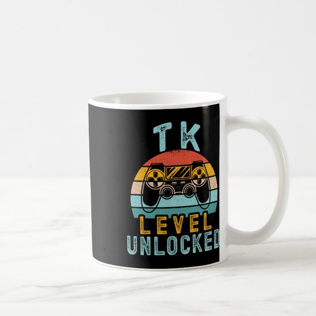 Caneca De Café Tk Nível Desbloqueado Jogo De Vídeo Ck Para O Scho (Direita)