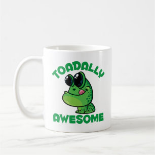 Caneca De Café Toad de Cartoon Feliz e Incrível