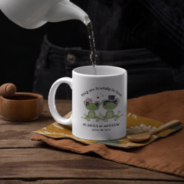 Caneca De Café ©Toadly in Love Sapo Rustic Weding