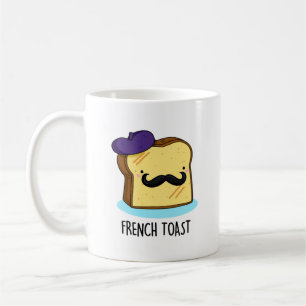 Caneca De Café Toast francês Engraçado Pão