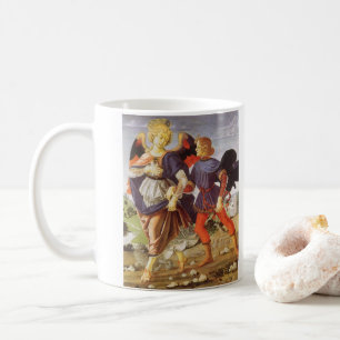 Caneca De Café Tobias e o Anjo por Andrea del Verrocchio