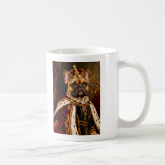 Caneca De Café Toca do Royal French Bulldog Rei do Renascimento C