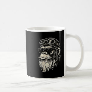 Caneca De Café Toca Na Minha Barba E Diz-Me Que Sou Bonito Macaco