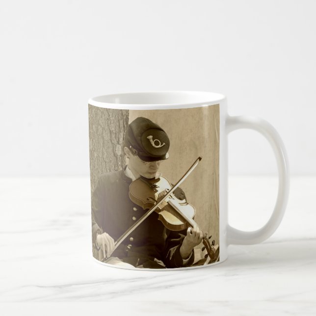 Caneca De Café Tocador de Rabeca da Guerra Civil (Direita)