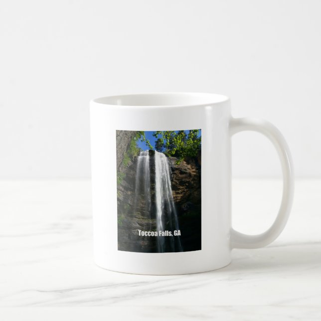 Caneca De Café Toccoa Falls, Geórgia (Direita)