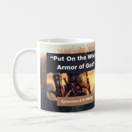 Caneca De Café Toda a Armadura de Deus - Clássica Mug