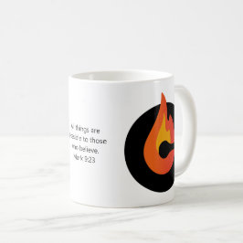 Caneca De Café Todas As Coisas São Possíveis MARCA 9:23