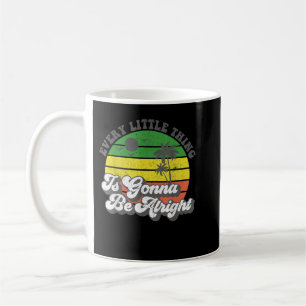 Caneca De Café Todas As Coisas Vão Ficar Bem Na Jamaica.