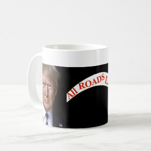 Caneca De Café Todas as estradas levam a Putin Mug