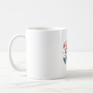 Caneca De Café Todas As Galinhas Patrióticas Americanas Camisa De