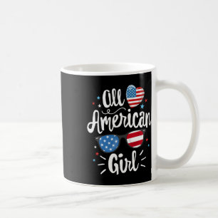 Caneca De Café Todas As Mulheres Americanas Bandeiras Americanas 