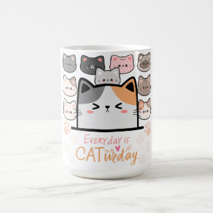 Caneca De Café Todo dia é Cat-urday