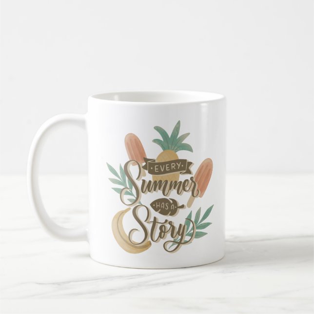 Caneca De Café todo verão tem uma história (Esquerda)