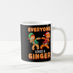 Caneca De Café Todos Amam Um Gengibre Engraçado Biscoito De Natal