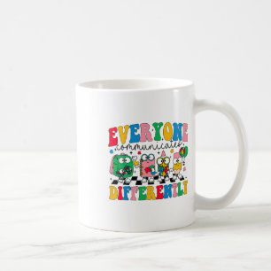 Caneca De Café Todos Comunicam Diferentemente A Consciência Autis
