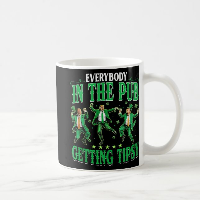 Caneca De Café Todos Na Pub Ficando Engraçados (Direita)