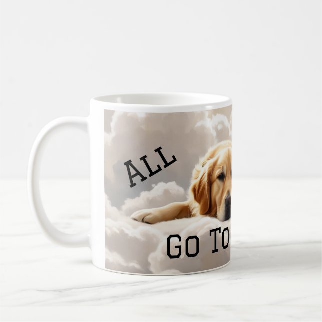 Caneca De Café Todos os cães vão para o céu (Esquerda)