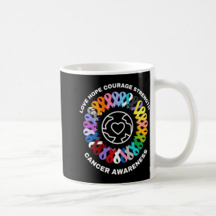 Caneca De Café Todos os Canceres importam a consciência a cada fa
