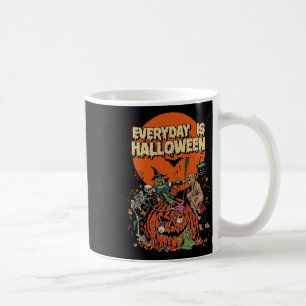 Caneca De Café Todos Os Dias São Testemunhas De Monstros Assustad