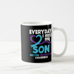 Caneca De Café Todos Os Dias Sinto Falta Dos Meus Filhos De Preve