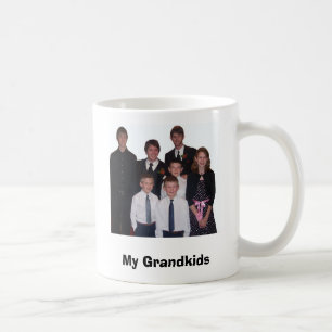 Caneca De Café Todos os primos instruídos, "meus netos "