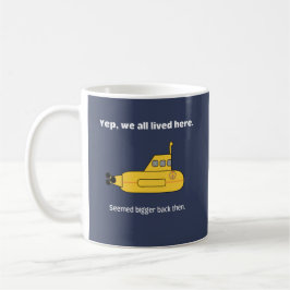 Caneca De Café Todos Vivemos Em Um Submarino Amarelo