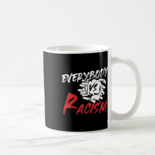 Caneca De Café Todos Vs Racismo - Anti-ódio Resiste Gi