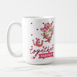 CANECA DE CAFÉ TOGETHER FOREVER COUNTRY STYLE 