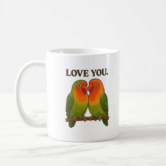Caneca De Café Together Forever Lovebirds - Mugs & Cups (Esquerda)