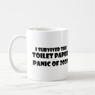 Caneca De Café Toilet Paper Panic Mug