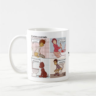 Caneca De Café Toilet Talk Coffee Mug