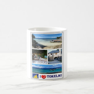 Caneca De Café Tokelau - I Love -