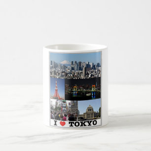 Caneca De Café Tokio - I Love - Japan -