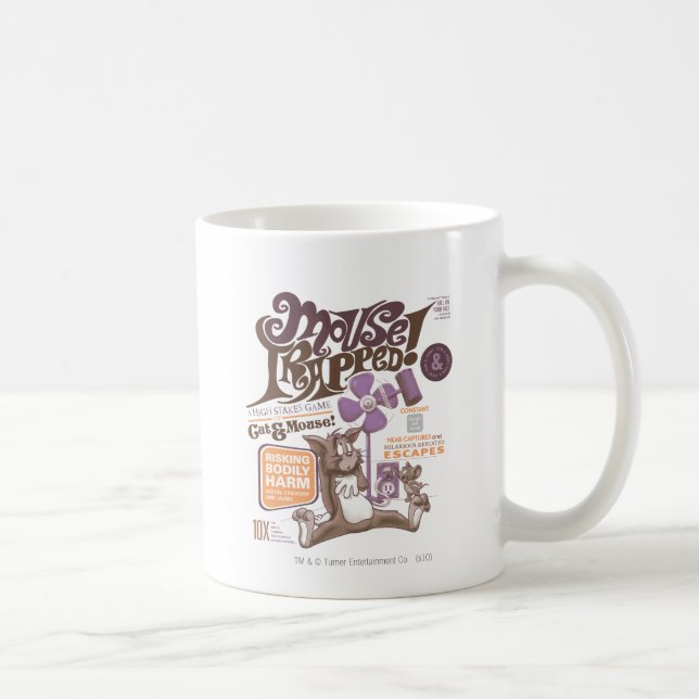 Caneca De Café Tom e Jerry Mouse Armados (Direita)