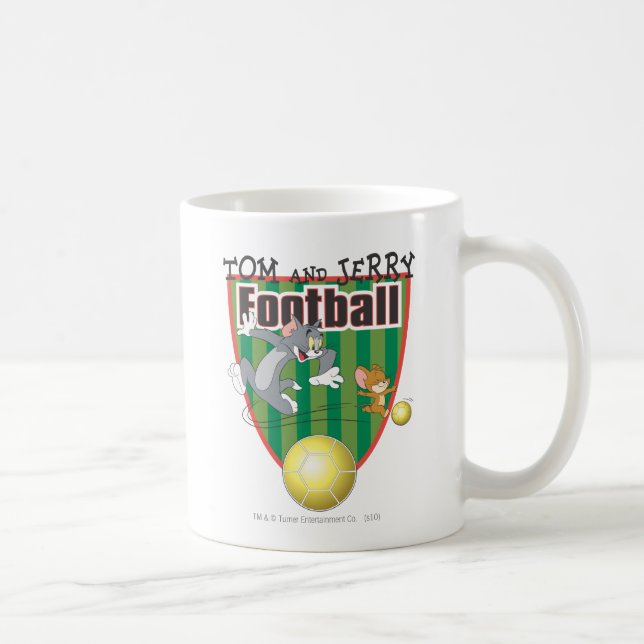 Caneca De Café Tom e Jerry Soccer (Futebol) 6 (Direita)