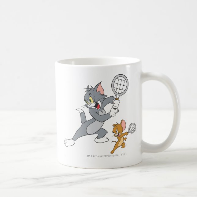 Caneca De Café Tom e Jerry Tênis Stars 1 (Direita)